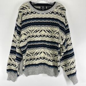 Vintage Expressions Crewneck Sweater 80s Size Large
